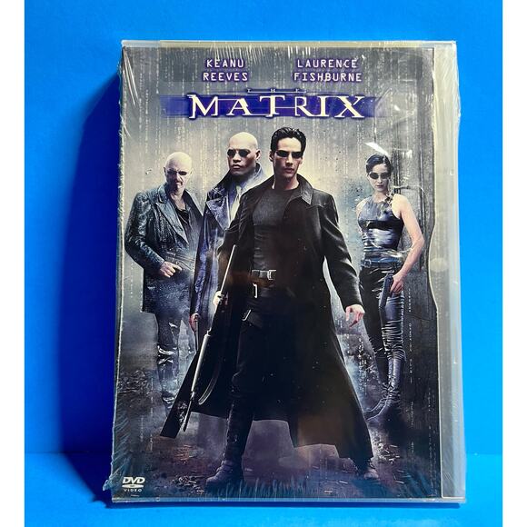 The Matrix (DVD, 1999) Sealed | Keanu Reeves | Sci-Fi Action Classic Widescreen - Picture 1 of 4